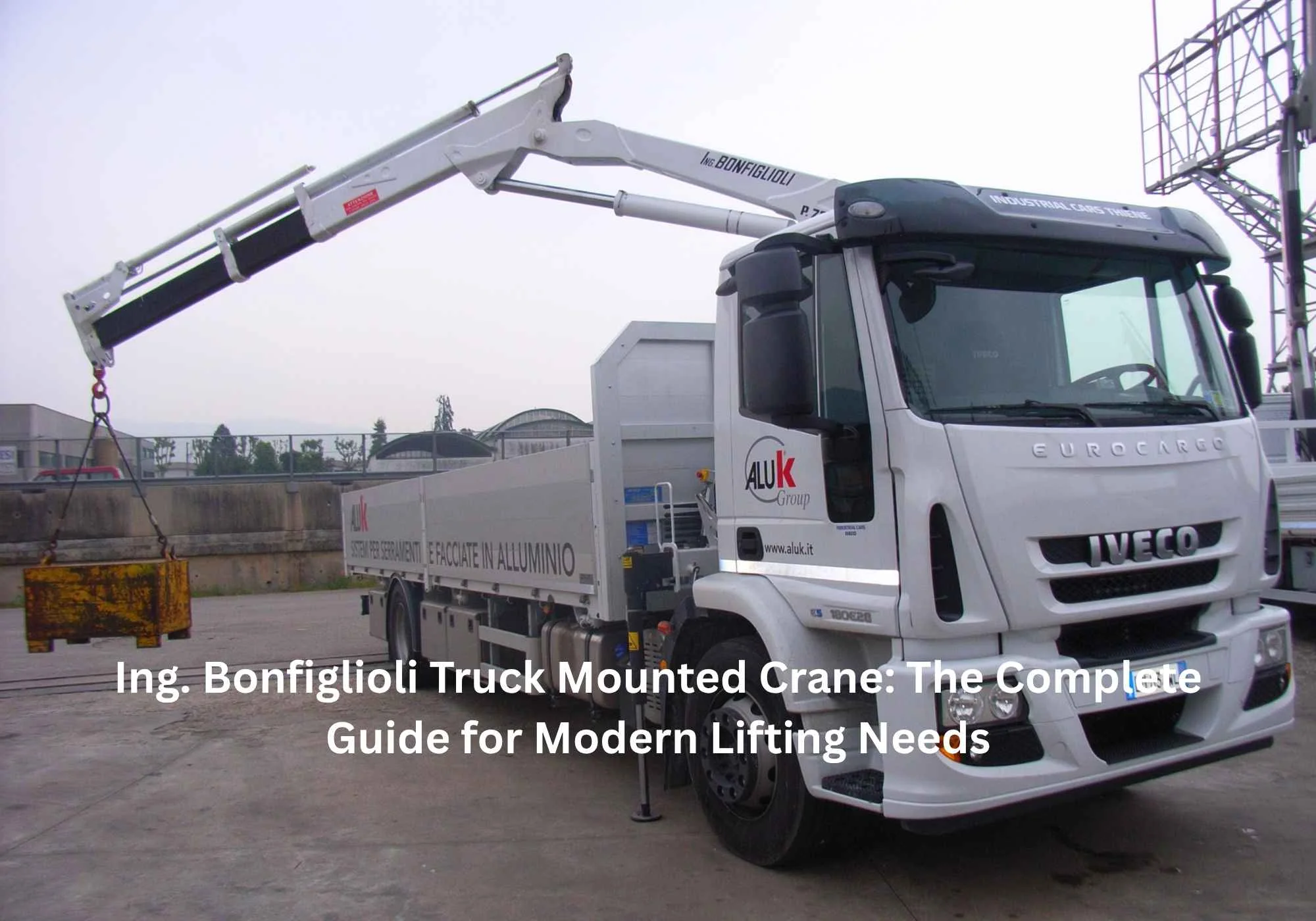 Ing. Bonfiglioli Truck Mounted Crane_A