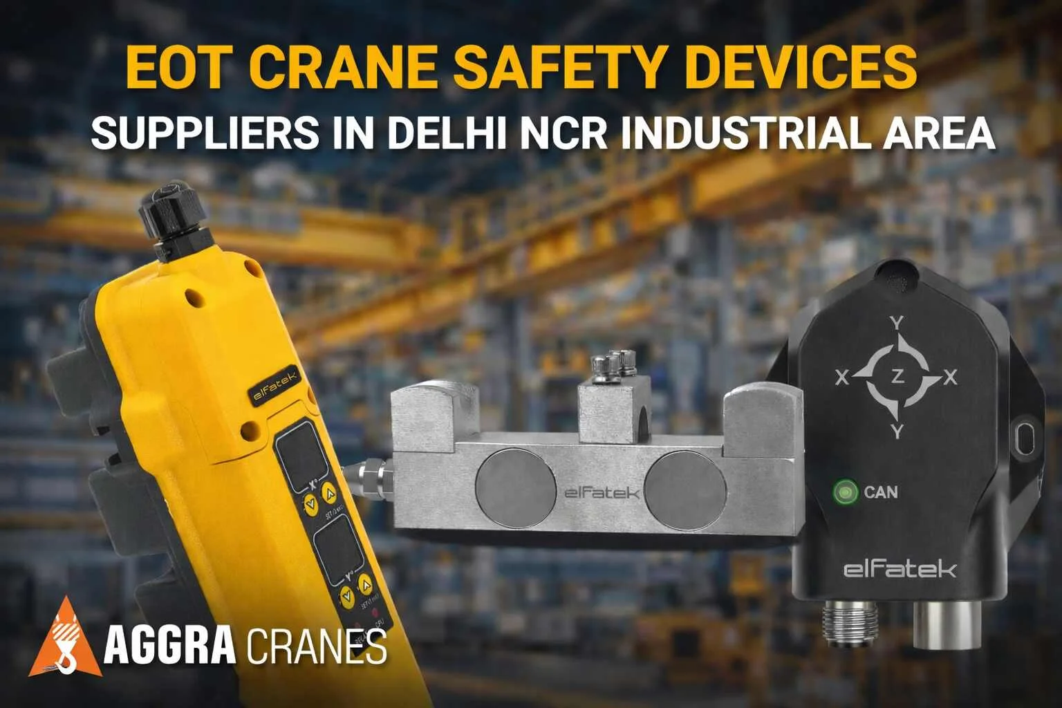 EOT crane safety devices suppliers in Delhi NCR industrial area