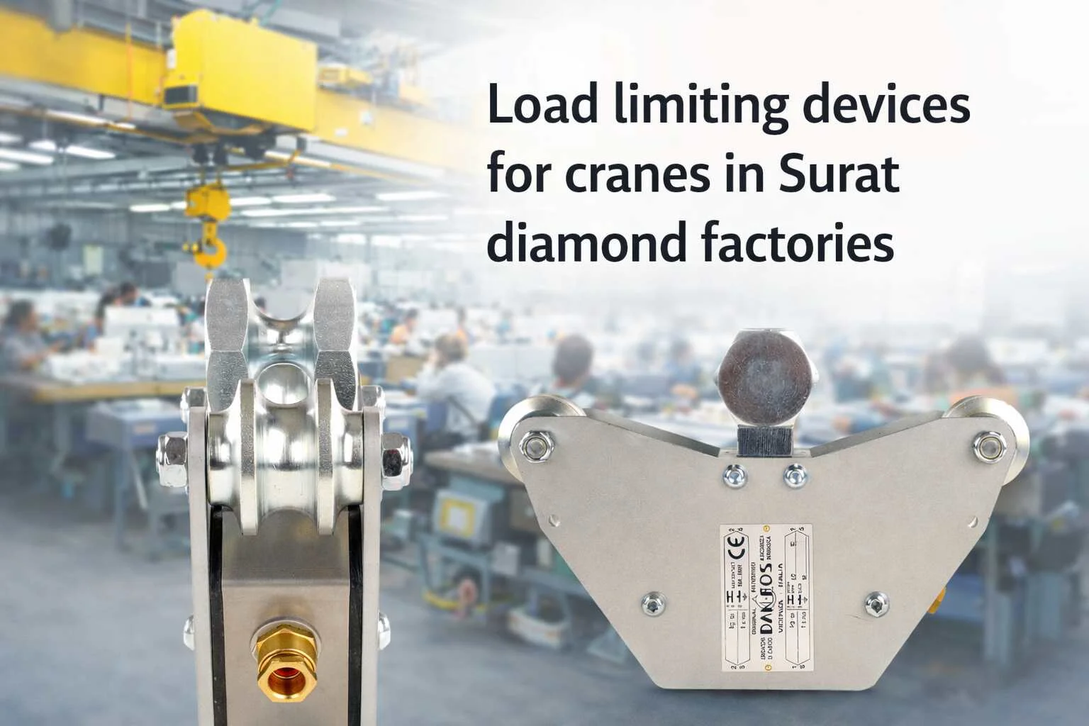 Load limiting devices for cranes in Surat diamond factories