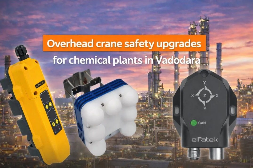 Overhead crane safety upgrades for chemical plants in Vadodara